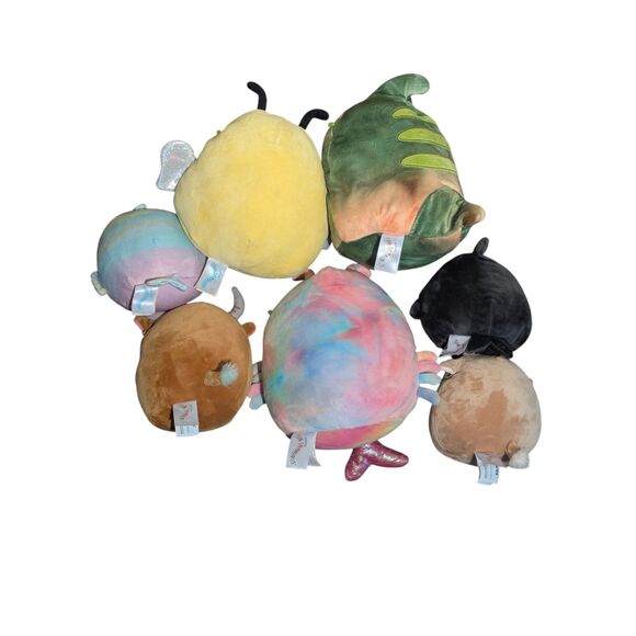 Squishmallow Squad! Bundle of 6 Soft Plush Collectibles - Ready for Snuggles! - Picture 4 of 4